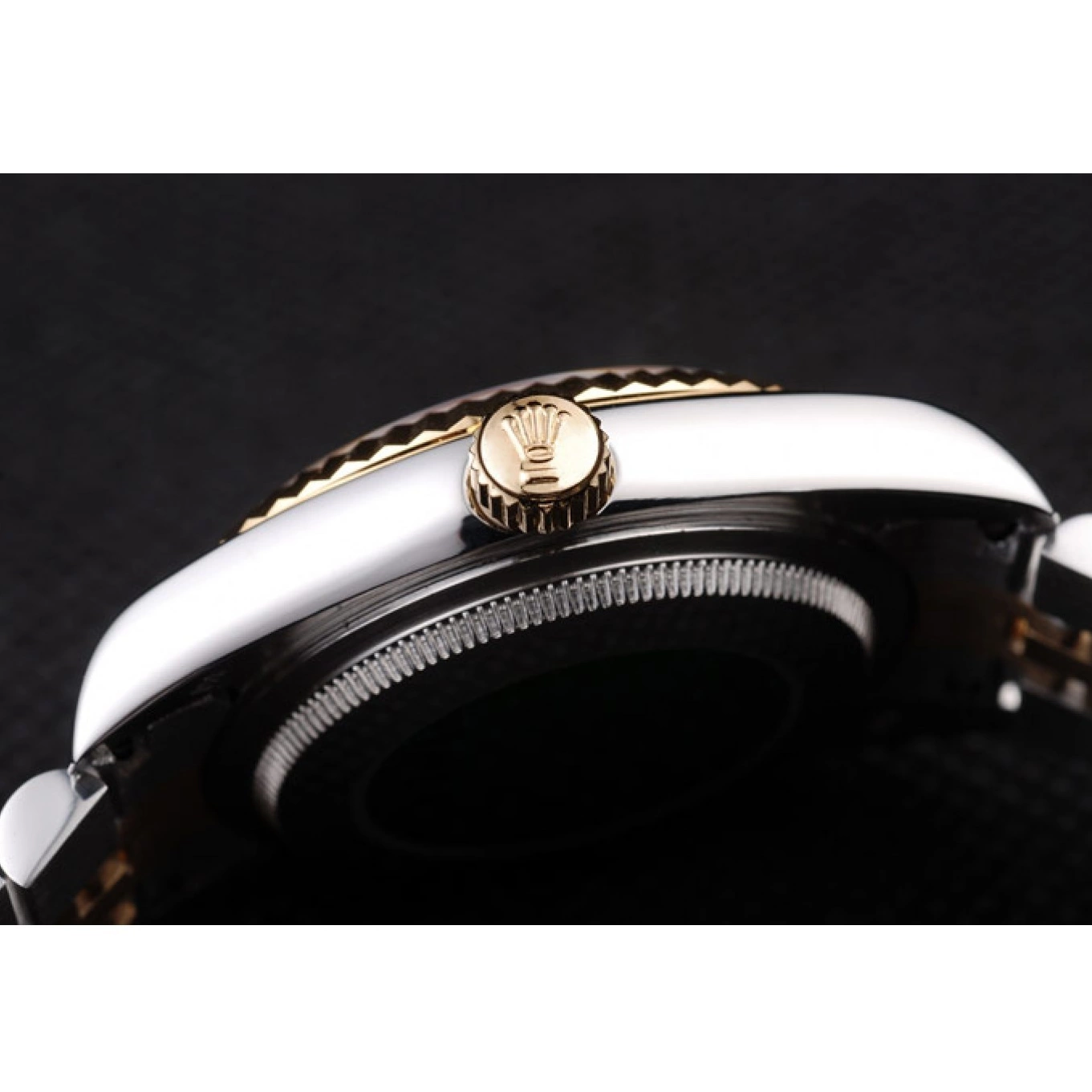 Best AAA Replica Sites DateJust Rolex Steel Stainless Dial 98084 Plated Tone 18k Silver Gold Two 0717